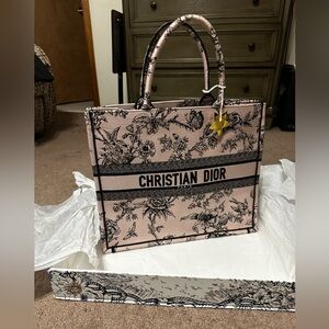 Large Dior Tote Bag